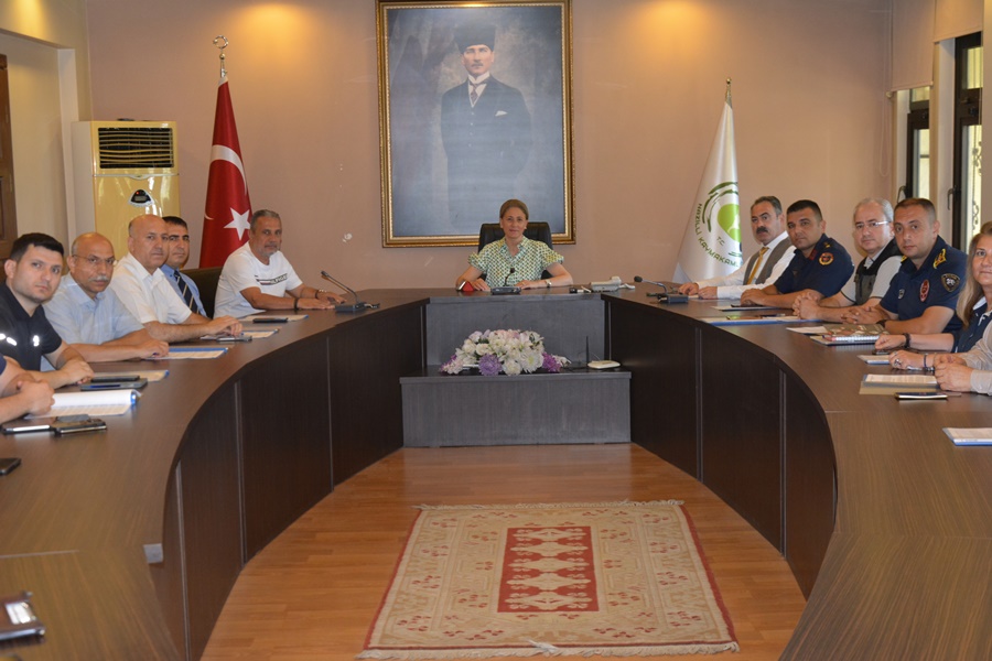 Orman Yangınları İle Mücadele Komisyon Toplantısı