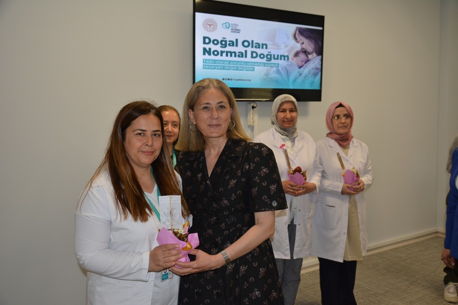 21-28 Nisan "Ebeler Haftası" Nedeniyle Sağlıklı Hayat Merkezi Ziyareti