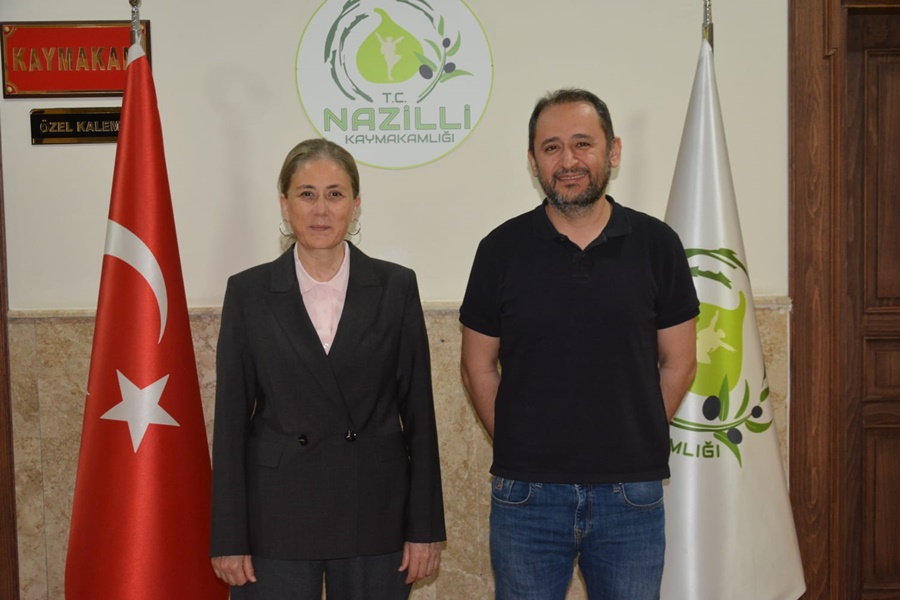 Erdal ÇALIŞKAN' ın Kaymakamımızı Ziyareti